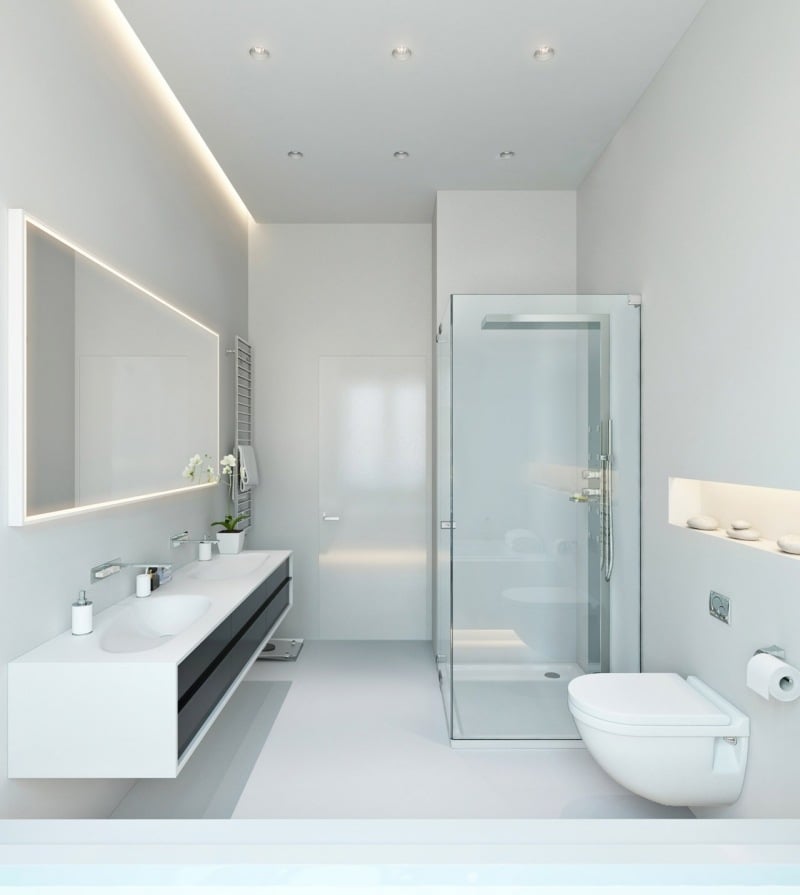 indirekte-beleuchtung-led-badezimmer-decke-hinter-spiegel-wandnische