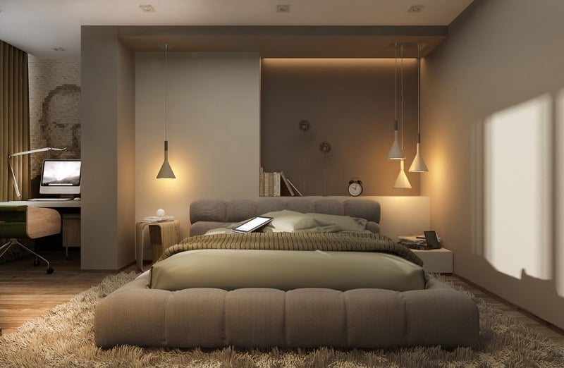 indirekte-beleuchtung-led-schlafzimmer-brauntoene-wandnische