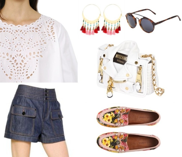 outfits-sommer-2015-bluse-ohrringe-isabelmarant-hose-chloe-tasche-moschino-schuhe-d&g-brille-l.g.r.