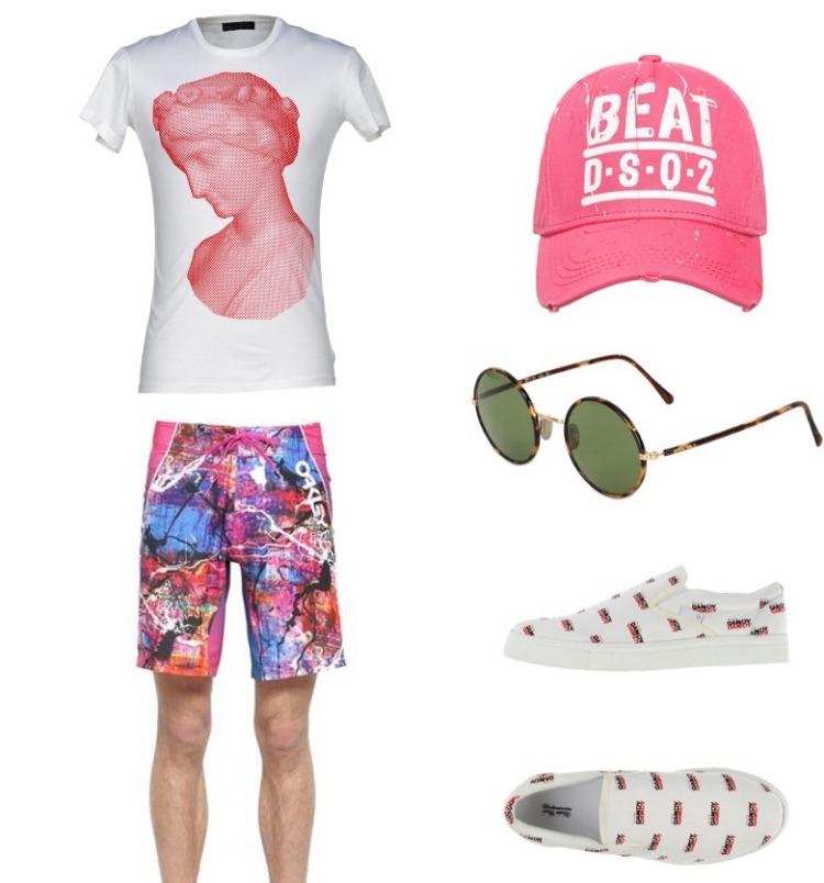 outfits-sommer-2015-tshirt-j.saunders-hose-oakley-kappe-dsquared-brille-l.g.r.-sneaker-undercover