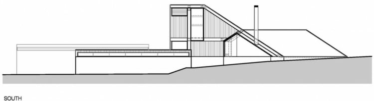 seitenansicht projekt maddison architects beton architektur holz interieur