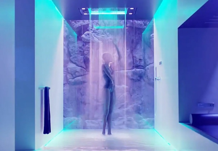 sensoren dusche von dornbracht nebel funktion luxus design