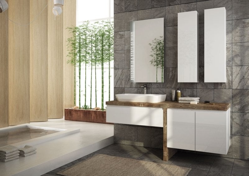 Badezimmermoebel-Weiss-modern-Waschtisch-rustikal-Ideen