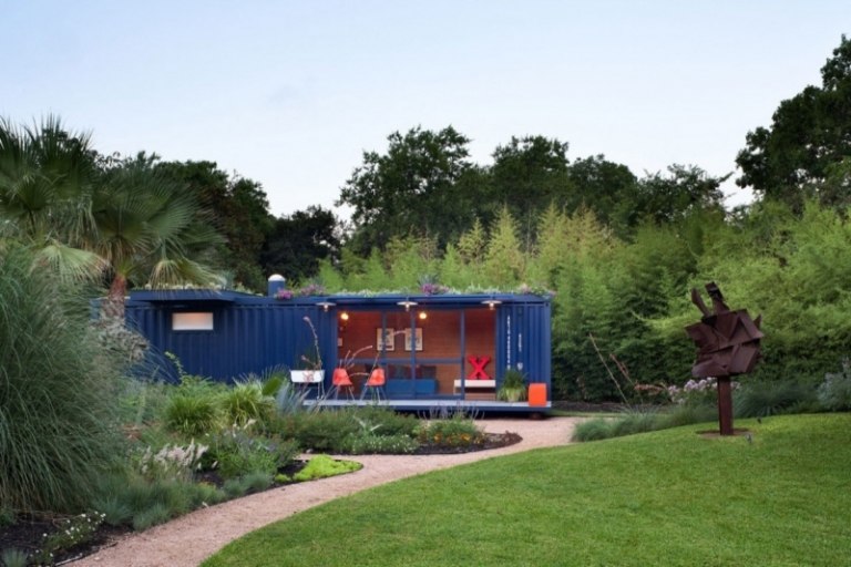 Container-Wohnung-modern-Gartenhaus-Jim Poteet