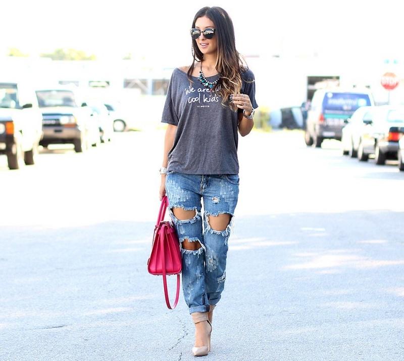 Modetrends-Sommer-2015-T-Shirt-Jeans-modern