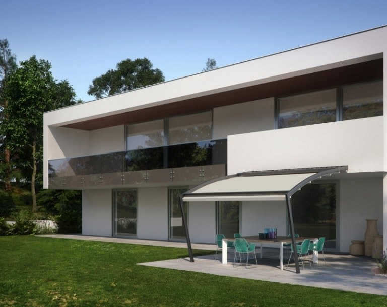 Sonnenschutz-Terrassenueberdachung-Alu-Stoff-Haus-Ideen