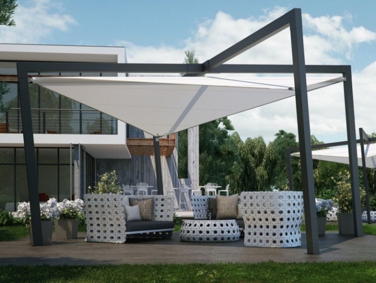Sonnenschutz-Terrassenueberdachung-modern-Ideen-Sonnensegel