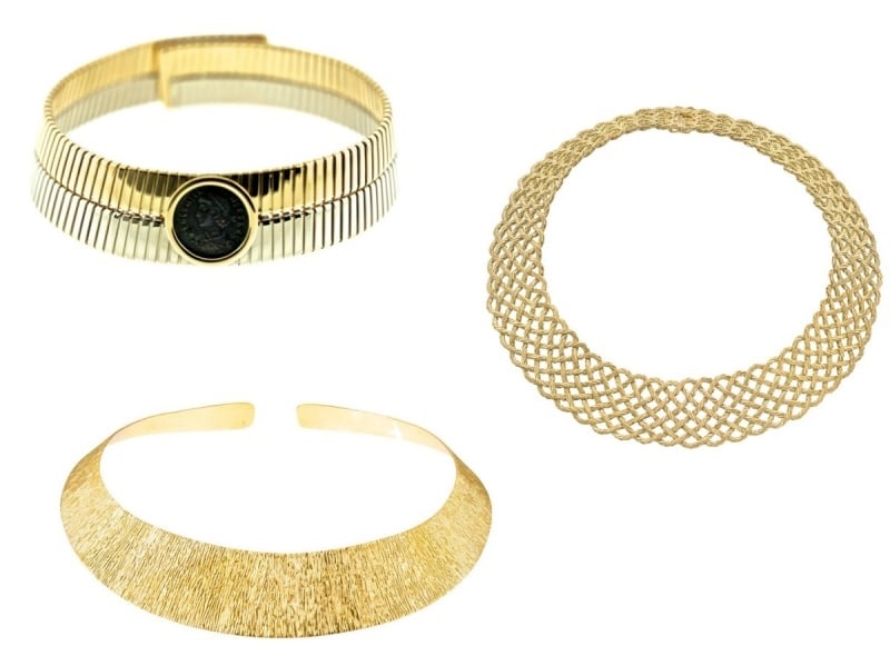 Was-heute-anziehen-Choker-Halskette-Gold-Choker-Halsketten