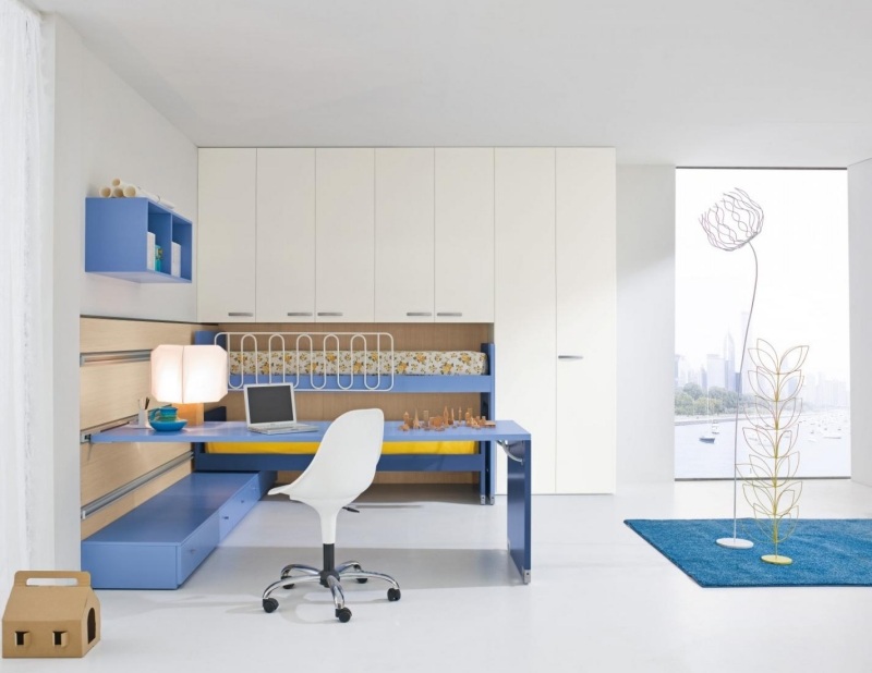 Weisser-Kleiderschrank-Kinderzimmer-Ideen-Einrichtung
