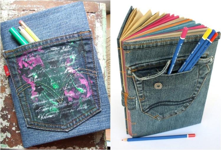 alte-jeans-verwerten-basteln-buecherhuelle-tasche