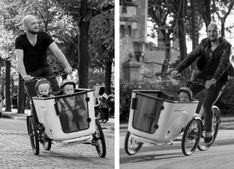 beiwagen kinder familie spazierfahrt dreirad design butchers bicycles