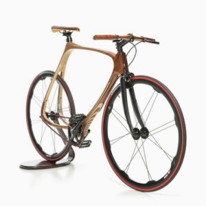 fahrrad aus carbon und holz design italien