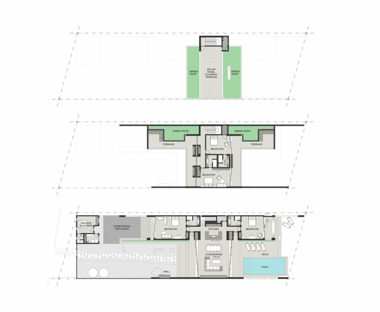haus mit rustikalem flair grundriss design plan wohnbereich