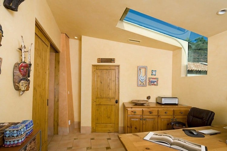 home office skylight idee fliesen schrank ordner einrichtung buero