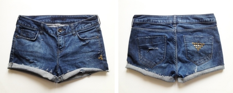 jeans-hotpants-gestalten-kurz-hose-denim-blau-kapseln-verzieren-dekorieren-diy