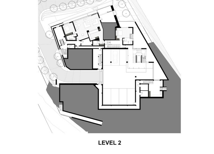 minimalistischen stil einrichtung zweite etage grundriss wohnbereich schlafzimmer
