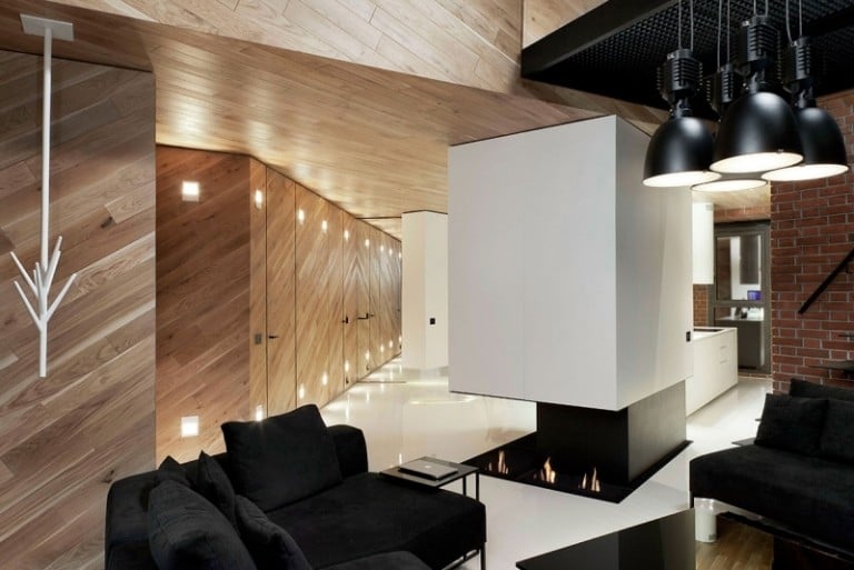 moderne-Wohnzimmer-Bilder-Ideen-Kamin-Elektro-Sofa