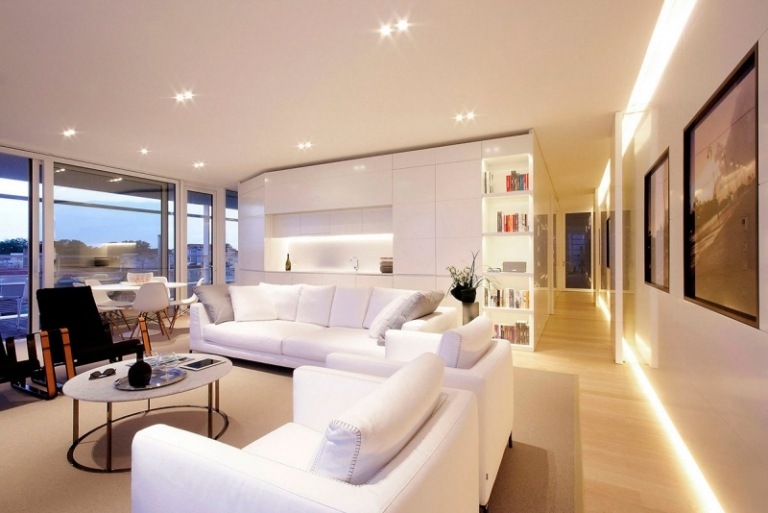 moderne-Wohnzimmer-Bilder-Ideen-Sofa-Set-Wandregale