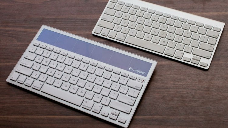 vatertag geschenke logitech tastatur solar technologie apple