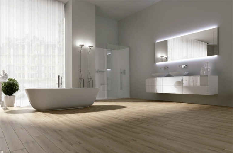 Holzboden-Badezimmer-Versiegelung-moderne-Optik-weisse-Badmoebel