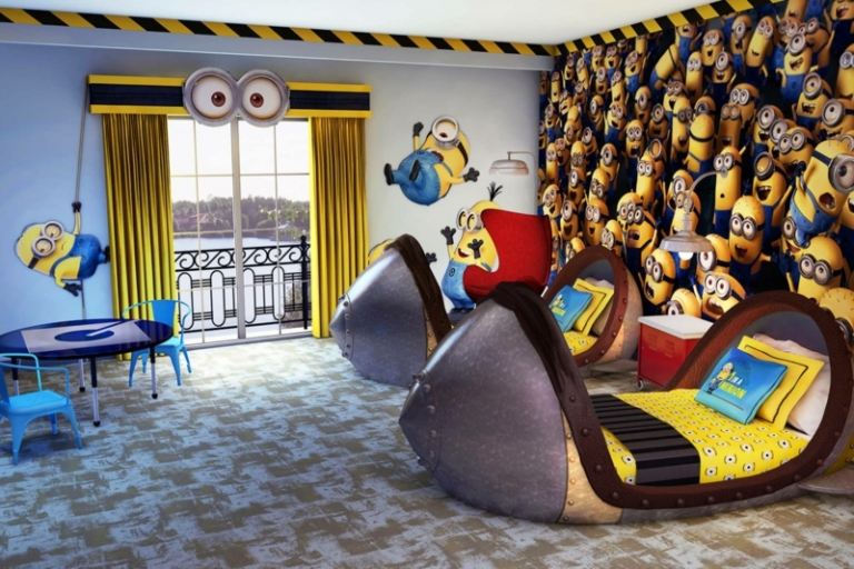 Kinderbett-Babyzimmer-Disney-Filmen-inspiriert