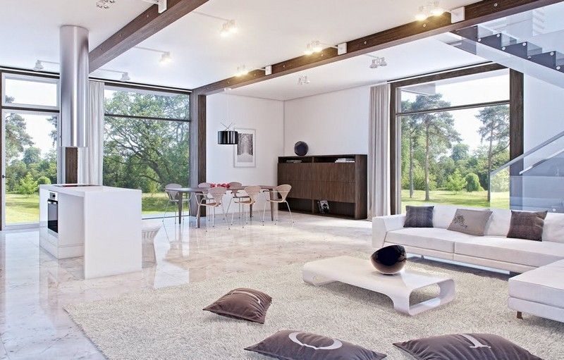 Marmorboden-Marmorfliesen-modern-Wohnzimmer-einrichten