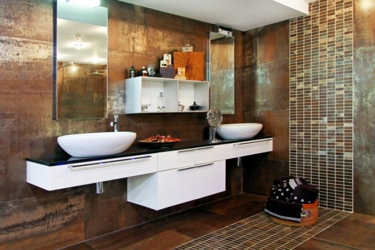 Moderne-Komplettausstattung-Badezimmer-Design-Ideen