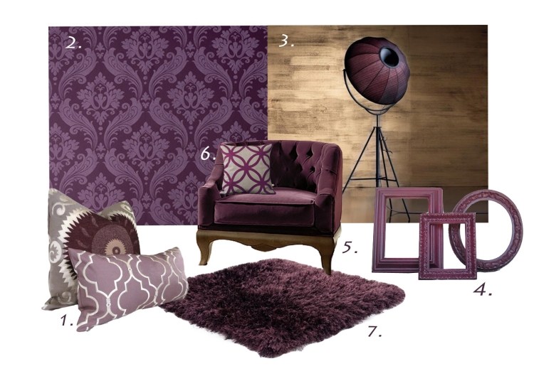 aubergine-farbe-dekorationen-wohnraum-tapeten-parkett-teppich