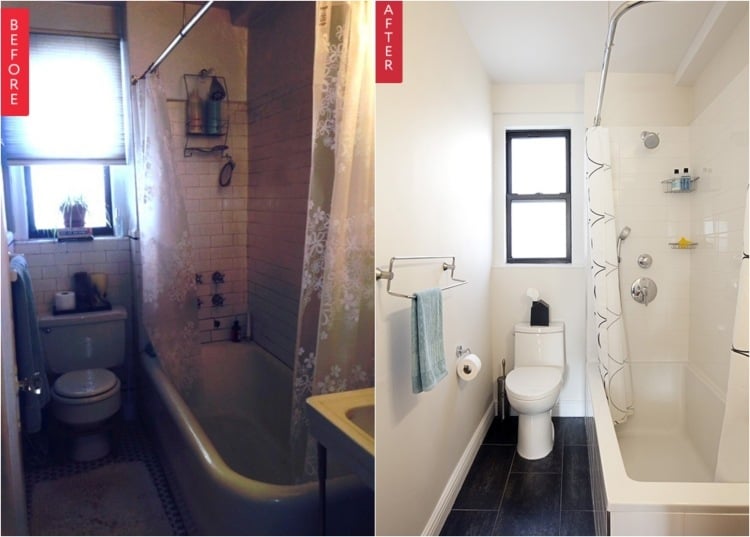 badezimmer-renovieren-vorher-nachher-badewanne-duschvorhang-weiss