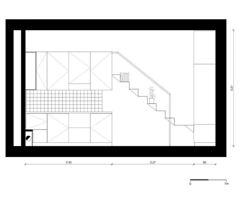 kleine-wohnung-einrichten-plan-schnitt-architektur-darstellung-schnitt-treppe