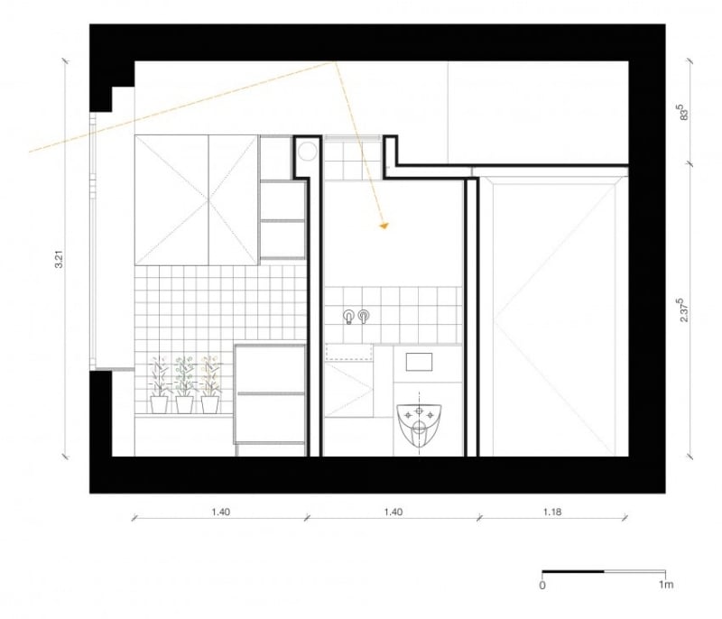 kleine-wohnung-einrichten-schnitt-grundriss-plan-massen-details-architektur