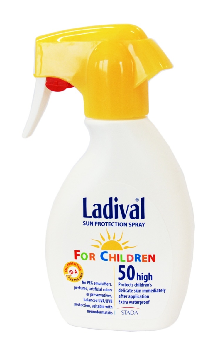 sonnencreme baby ladival spray kinder sonnenbrand schutz