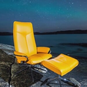 stressless sessel city gelb modern design