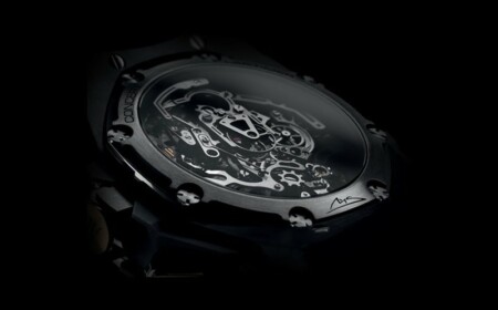 uhr royal oak concept laptimer audemars piguet gehaeuse titan schwarz