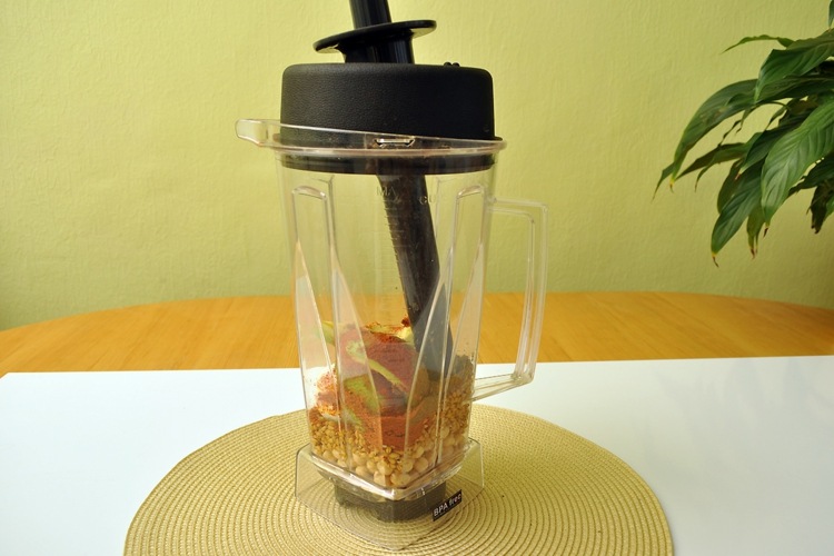 vegane rezept hummus mixer pueree schnell zubereitung