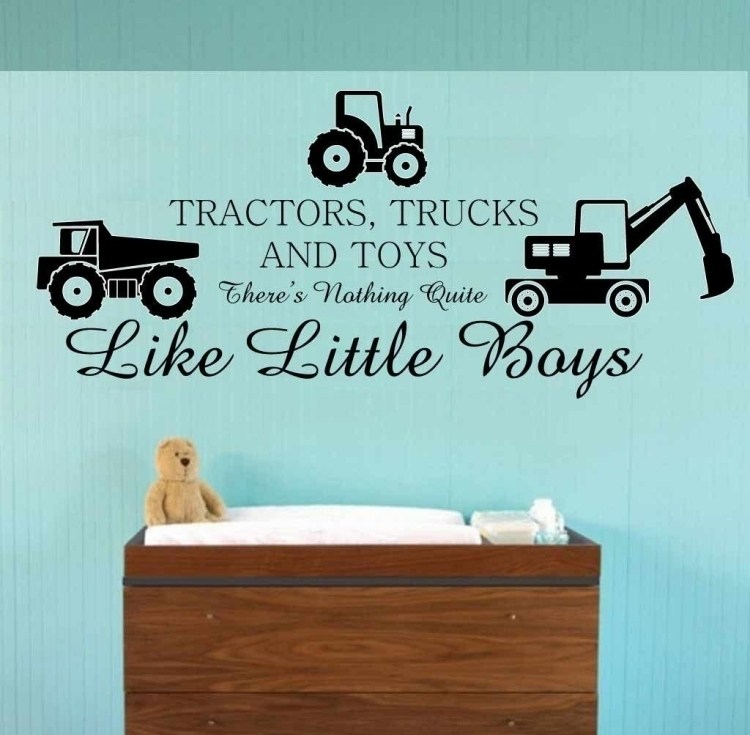 wandtattoo-babyzimmer-wickeltisch-teddybaer-blau-bagger-traktor