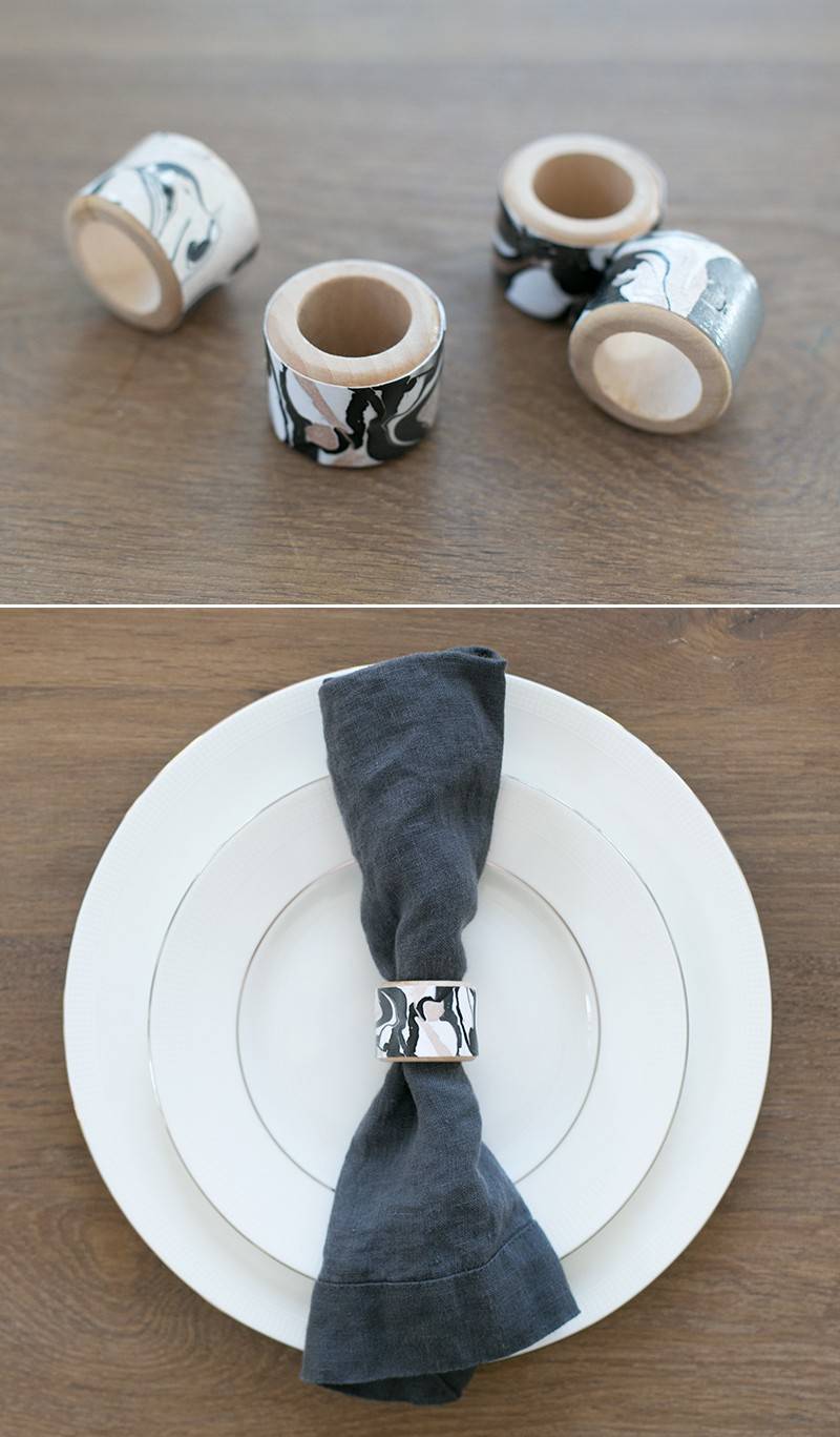 Basteln-Erwachsene-marmorieren-Tischdeko-Serviettenring-selber-machen