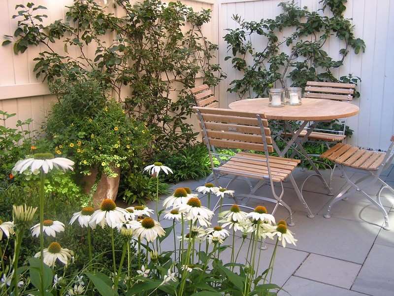 Kleiner Garten anlegen-Sitzecke-Gestaltungsideen