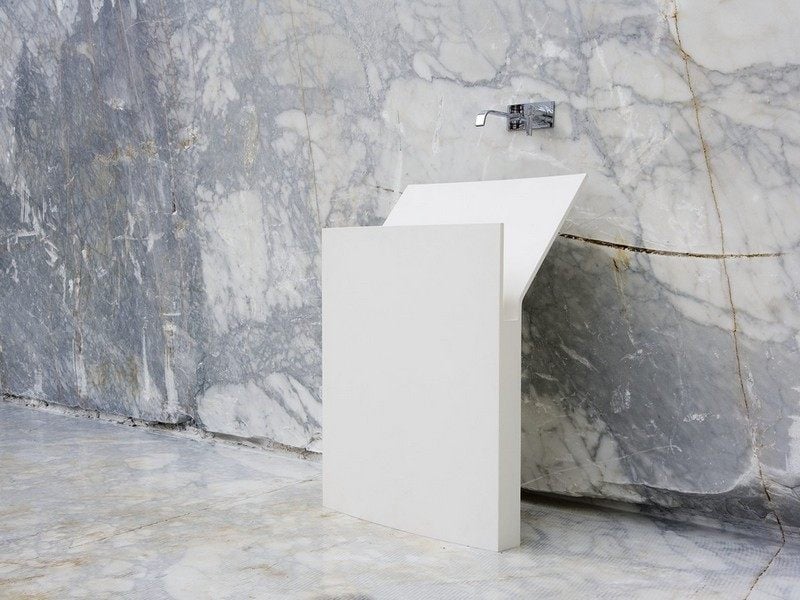 Waschbecken-moderne-Badezimmer-freistehend-eckig-weiss-antonio-lupi-splash