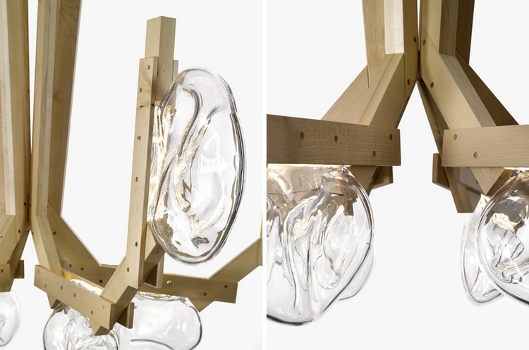 design-kronleuchter-mundgeblasenem-glas-holz-konstruktion
