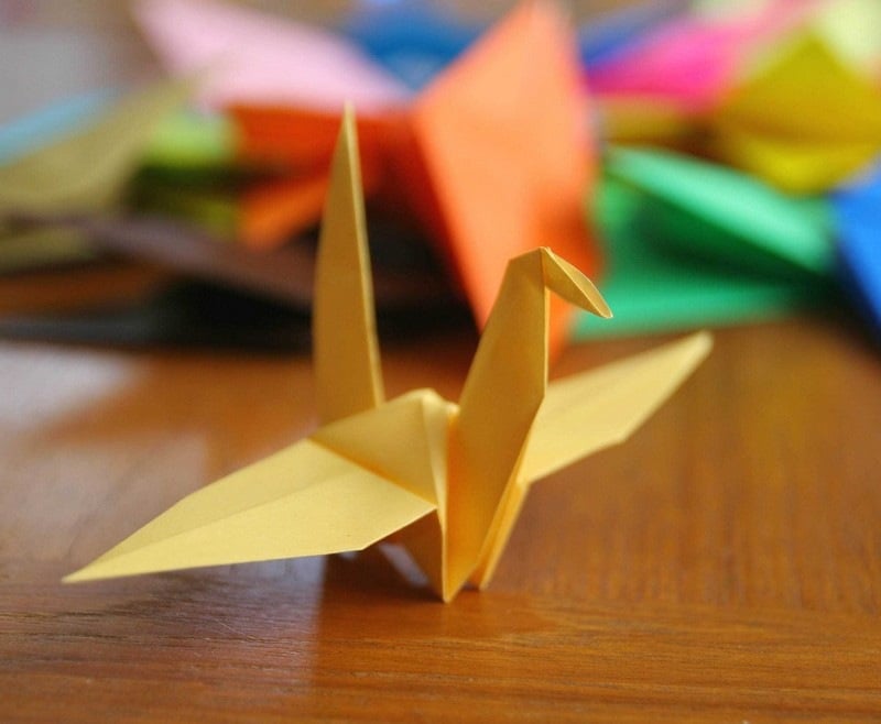 Basteln-Kindern-Origami-Papier-Vogel-falten-Ideen