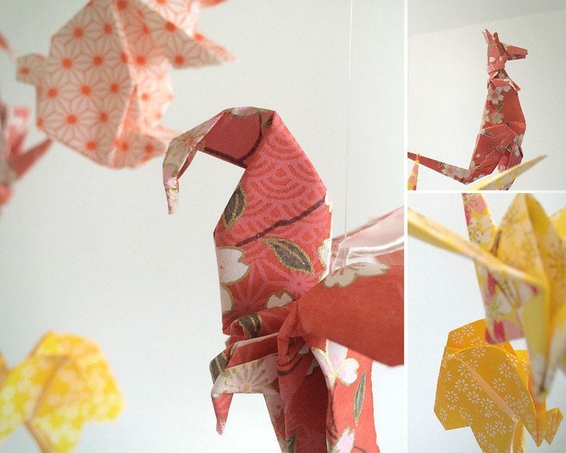 Basteln-Kindern-Origami-Pferde-falten