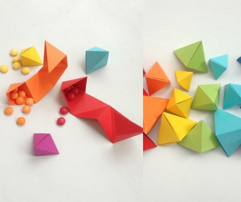 Basteln-Kindern-Origami-Suessigkeiten-verpacken-Ideen