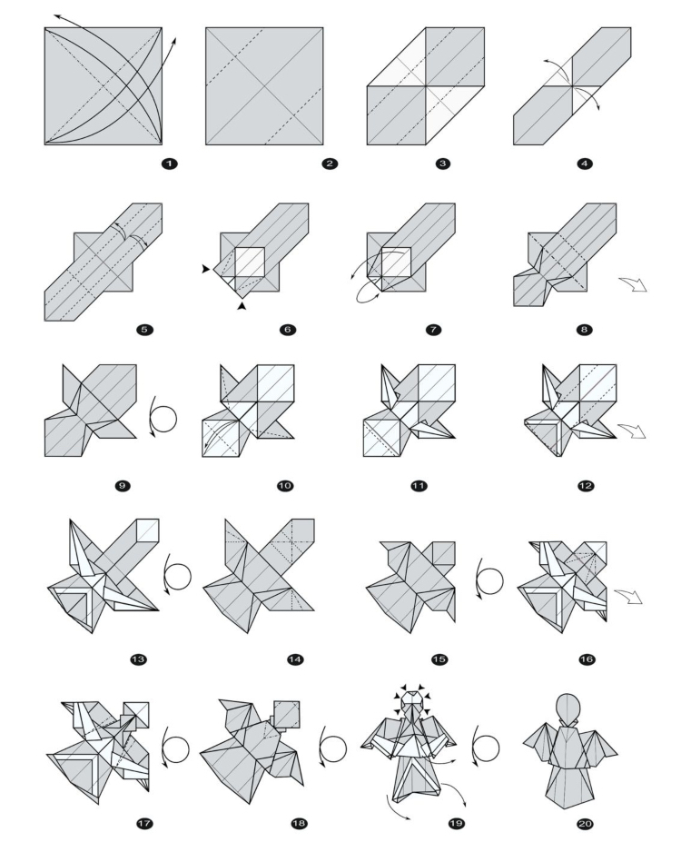 Origami Zu Weihnachten Falten 6 Ideen Mit Faltanleitung