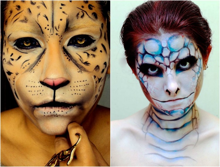 Halloween Make-up Ideen