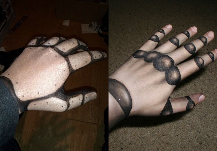 Halloween Make-up Ideen