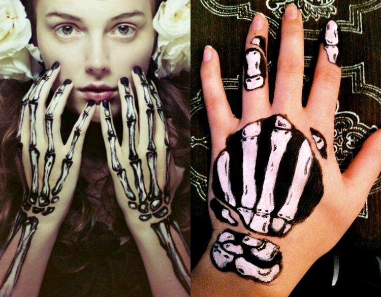 Halloween Make-up Ideen