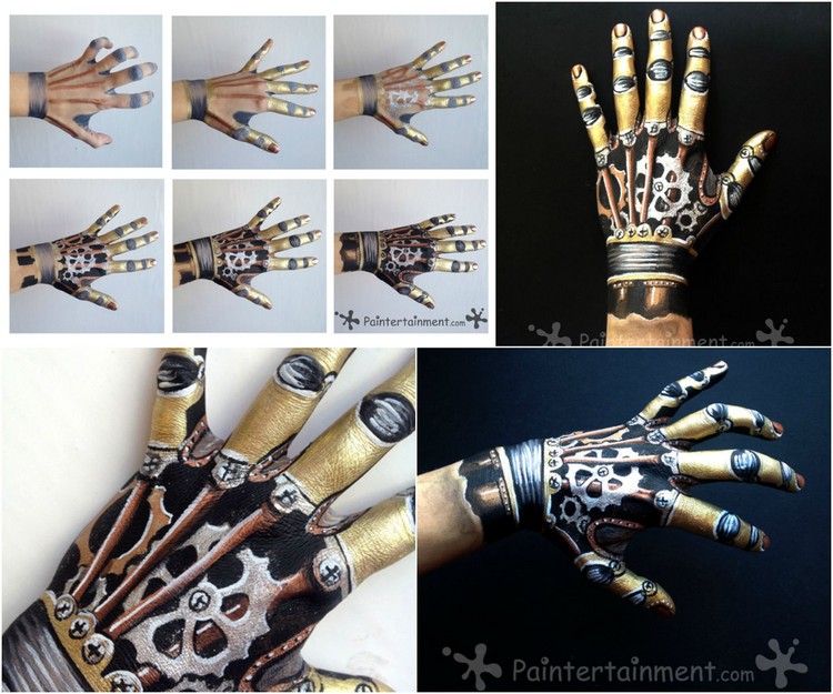 Halloween Make-up Ideen