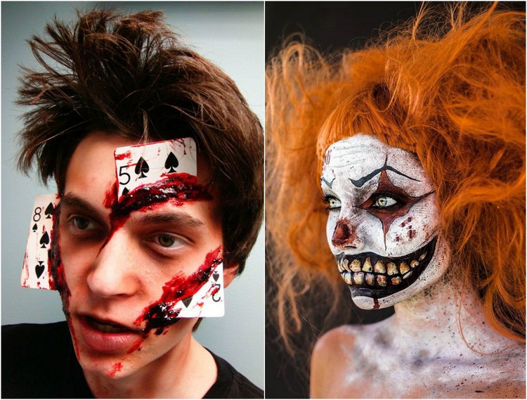 Halloween Make-up Ideen
