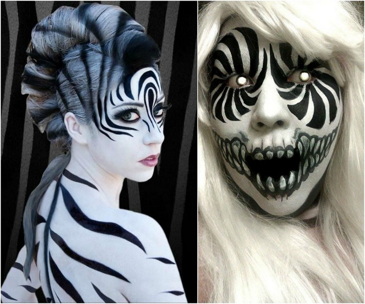 Halloween Make-up Ideen